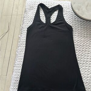 Women's Black Racerback Tank Top
